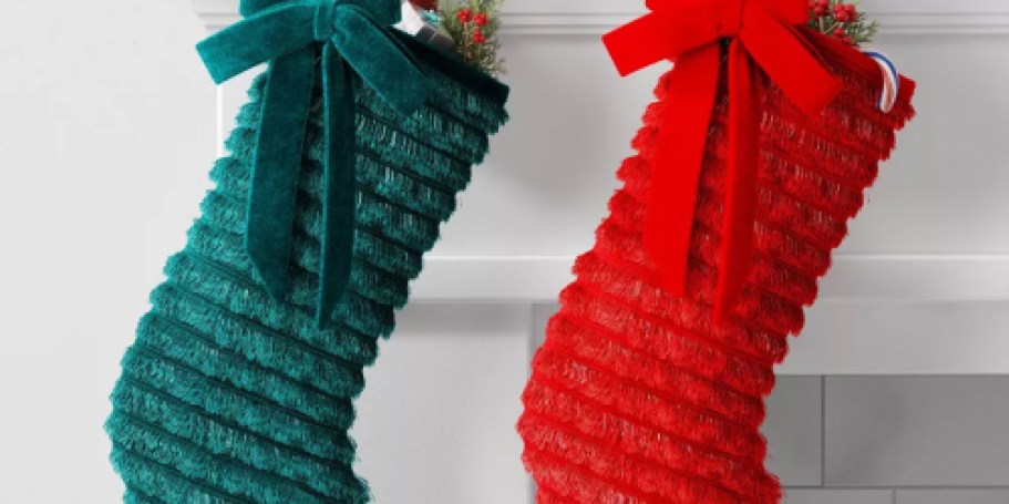 Last Chance: 40% Off Target Christmas Stockings & Holders (Cute Styles from $9)