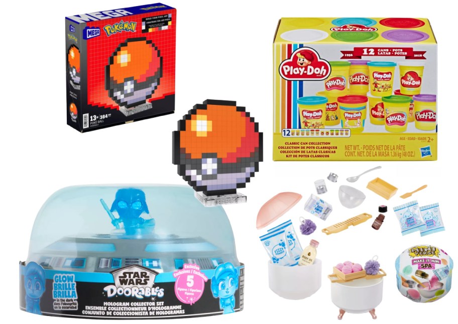 Multiple toys from Target.