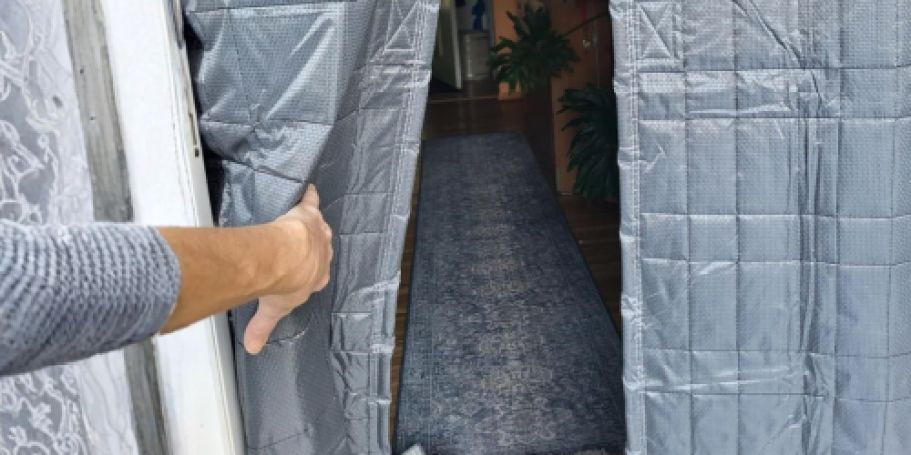Get 50% Off Magnetic Thermal Door Curtain on Amazon – Perfect for Pets!