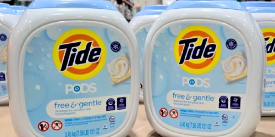 Tide Pods Stock Up Deal: 50% Off Tubs on Amazon After Discounts!