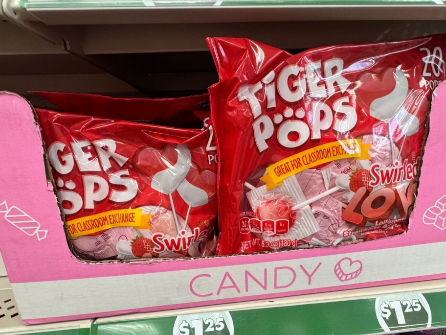 bags of tiget pops