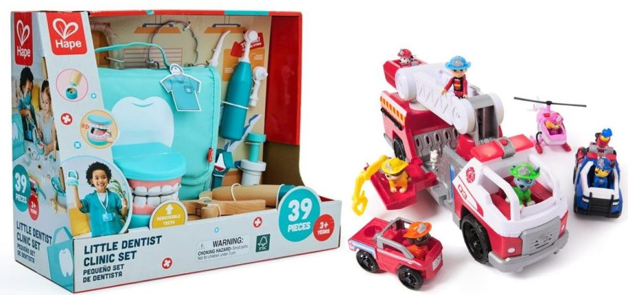 two different toys from toys from sams club