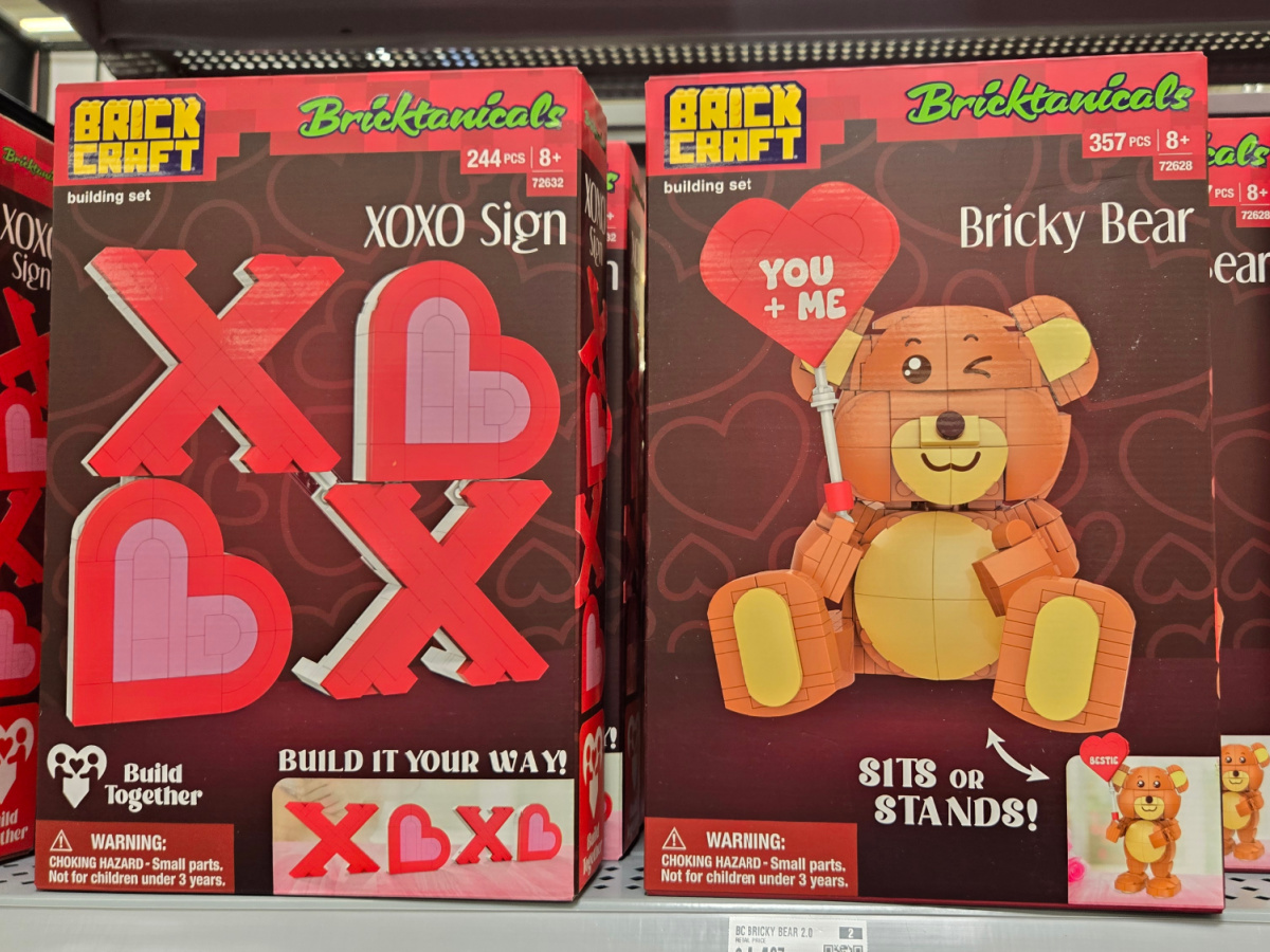 New Brickcraft Valentine's Day Sets from $4.97 on Walmart.com