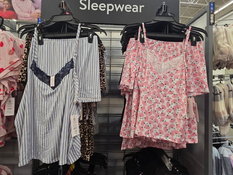 Joyspun Women&rsquo;s Dreamy Soft Collection Lace Trim Knit Cami & Shorts Sets in store