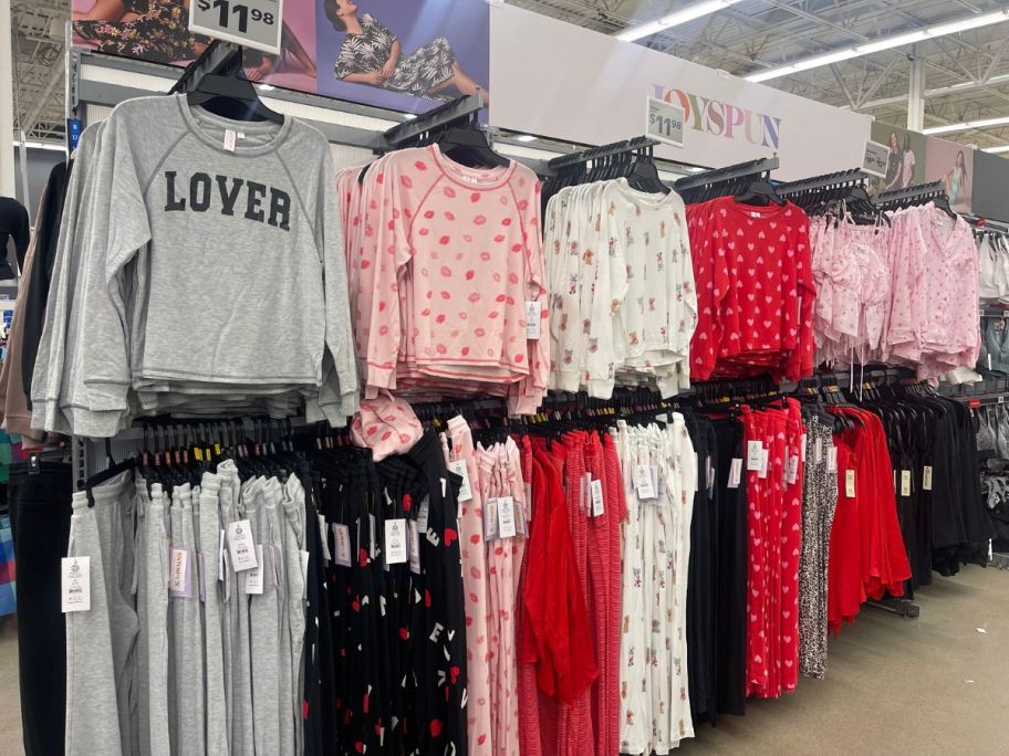 Joyspun Women's Cozy Hacci Knit tops and pants in store