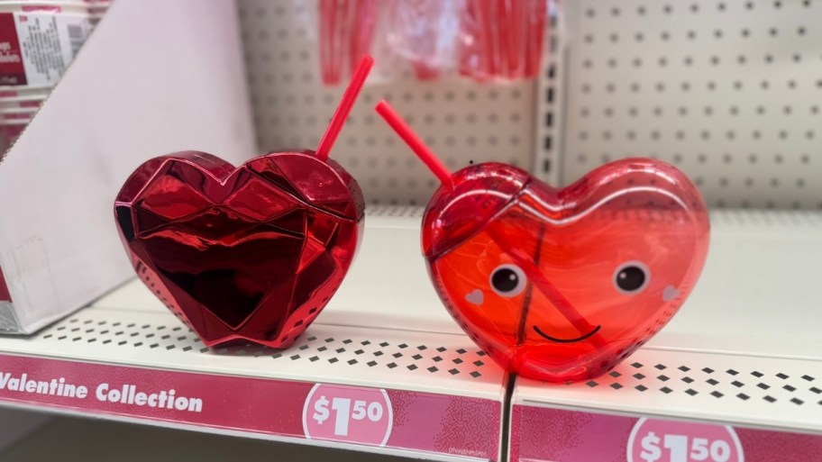heart shaped drinkware