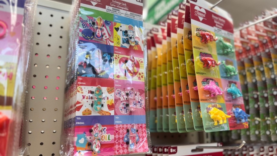 valentines exchange cards finger boards