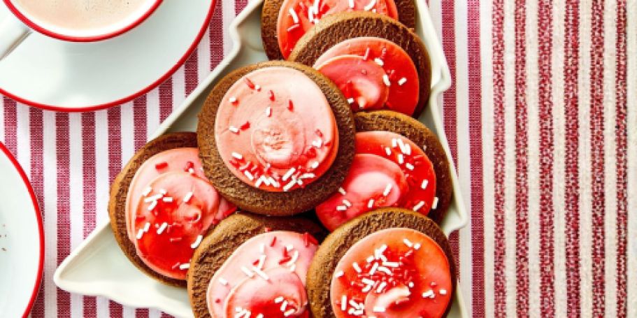 Walmart Holiday Bakery Deals | Chocolate Peppermint Frosted Sugar Cookies Only 99¢