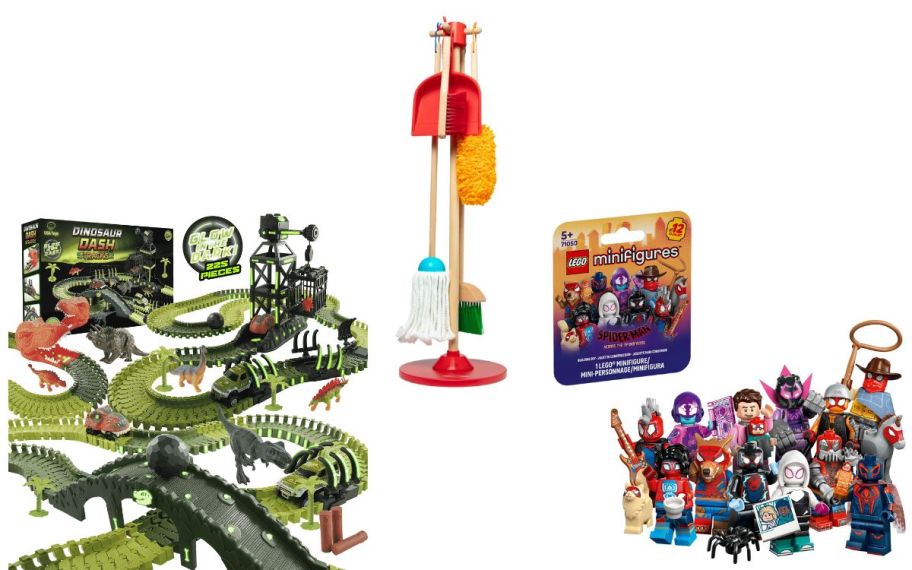 three different walmart clearance toys