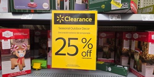 Early Christmas Clearance = Up to 45% Off Walmart Blow Molds (Little Debbie Snack Cake Tree Just $30)