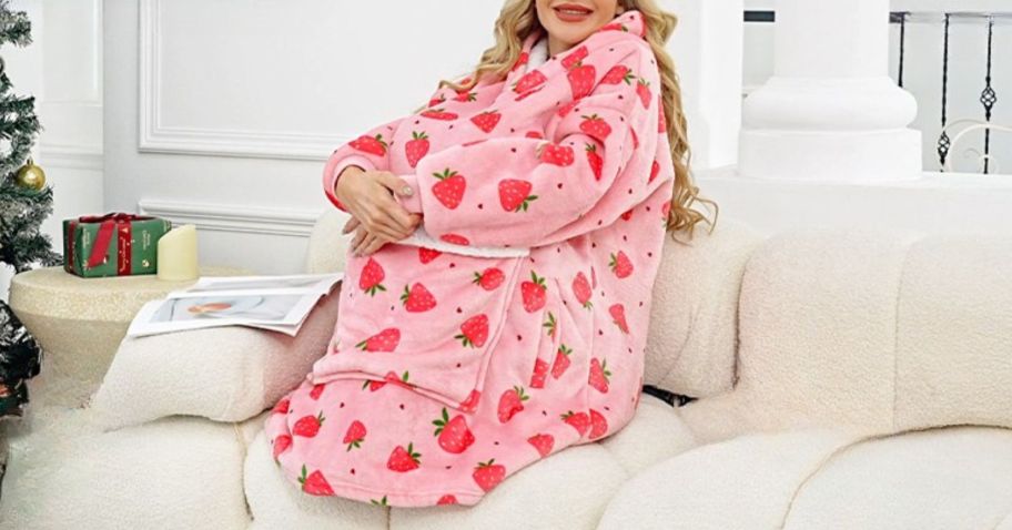 Wearable Blanket Hoodies Just $14.99 on Amazon (Reg. $30)