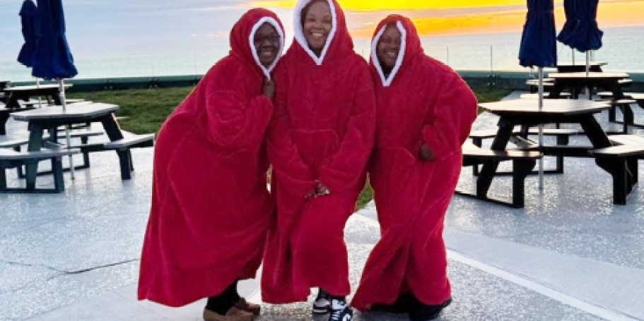 Wearable Blanket Hoodies from $12.99 on Amazon (Reg. $28) | Great Gift Idea