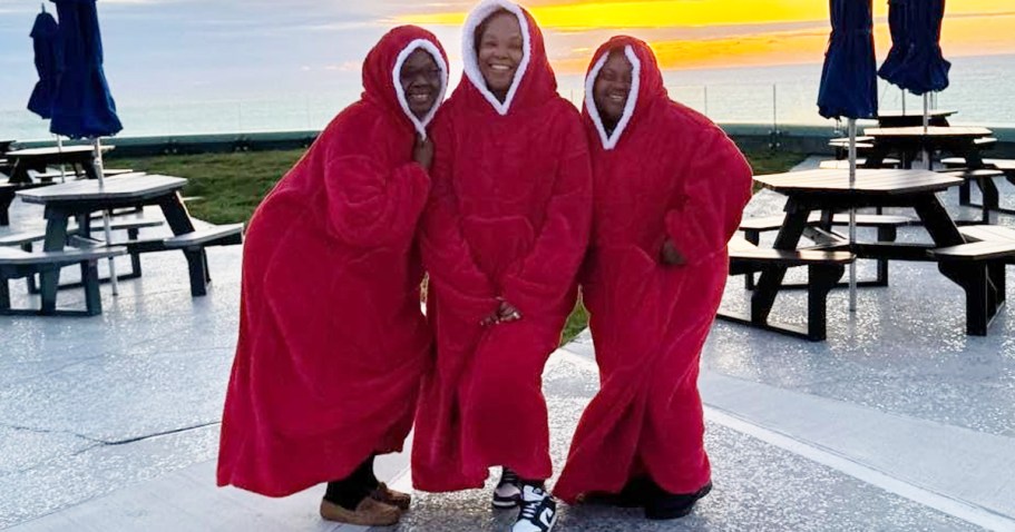 Wearable Blanket Hoodies from $12.99 on Amazon (Reg. $28) | Great Gift Idea