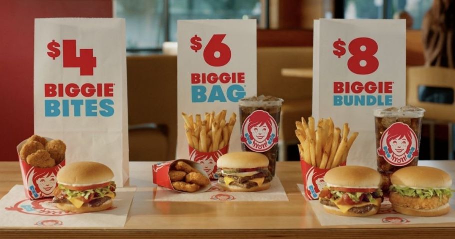 NEW Wendy’s Value Meals from $4