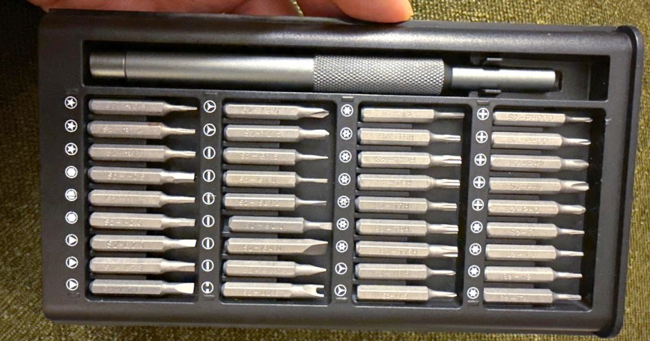 Precision 37-in-1 Screwdriver Set Only $5.99 on Amazon
