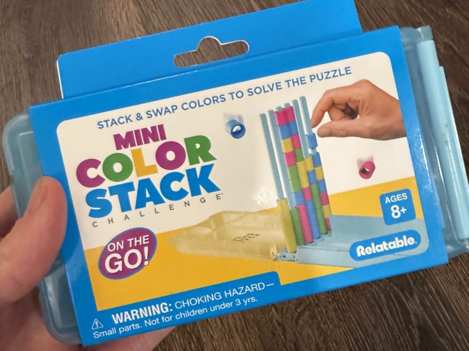 Mini Color Stack Challenge Travel Game Only $8.49 on Amazon (Reg. $13)