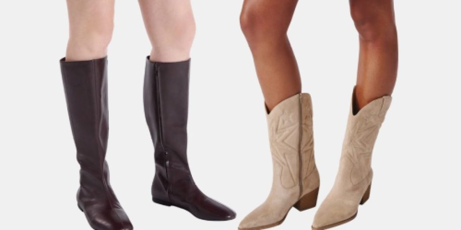 Up to 75% Off Walmart Women’s Boots = Trendy Styles from $12.99