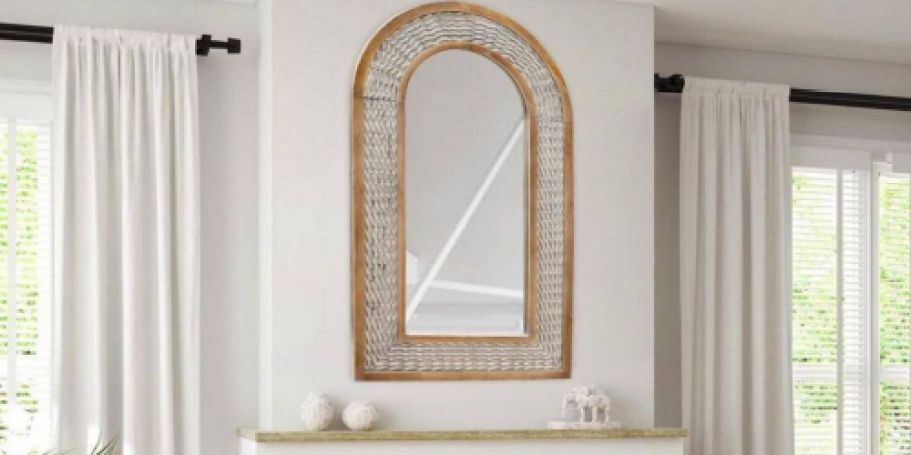Up to 75% Off Home Depot Mirrors + Free Shipping | Bohemian Arch Mirror $67.62 Shipped (Reg. $278)