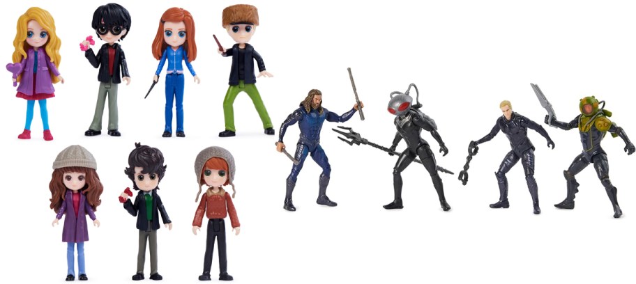 harry potter and dc action figures