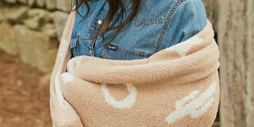 Up to 50% Off Wrangler Gifts + Free Shipping | Stretchy Throw Blankets Just $26.95 Shipped