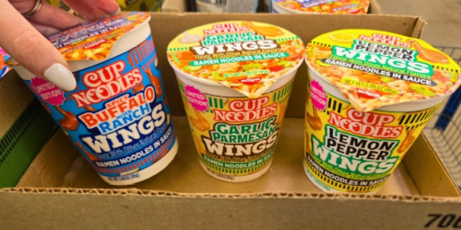 Nissin’s New Wing-Inspired Cup Noodles Are Now at Walmart (Three Flavors!)