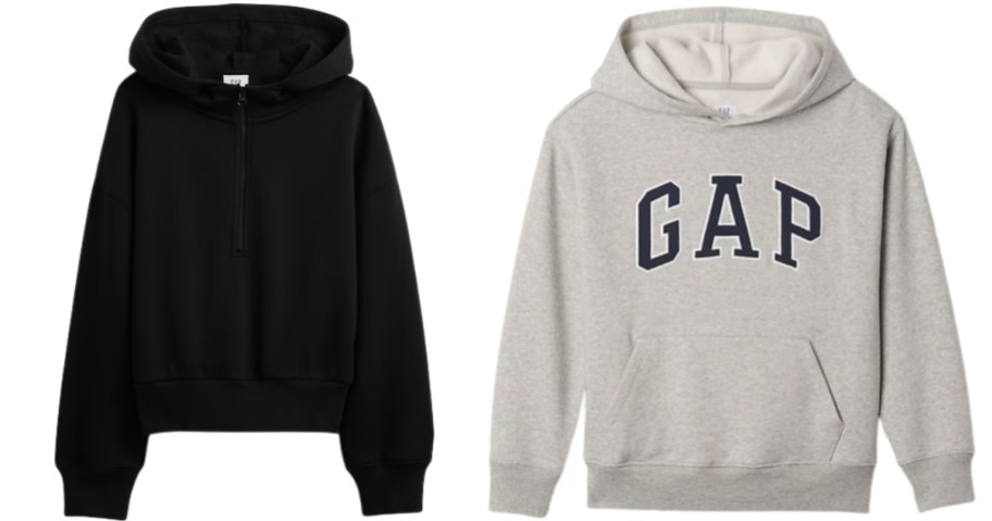 two kids GAP hoodies