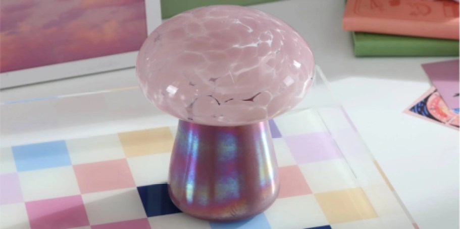 Trendy Urban Shop Decor from $2 on Walmart.com | Mushroom Candle, Mood Lamps, & More