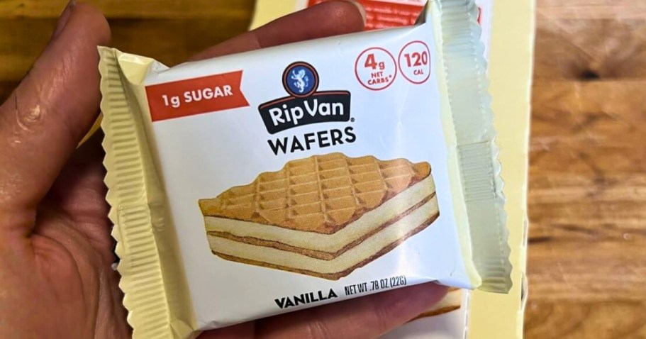 Up to 60% Off Rip Van Wafels Wafers Cookies on Amazon (Low-Carb Snack!)