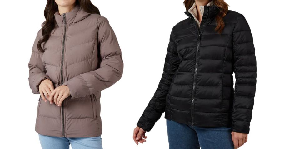 two women wearing 32 degrees jackets