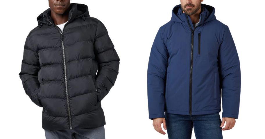 two men wearing 32 degrees jackets
