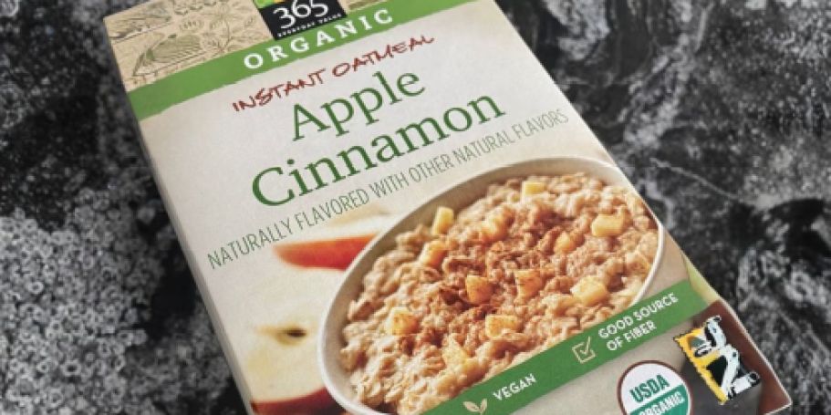365 by Whole Foods Market Instant Oatmeal 8-Pack Only $1.94 Shipped on Amazon