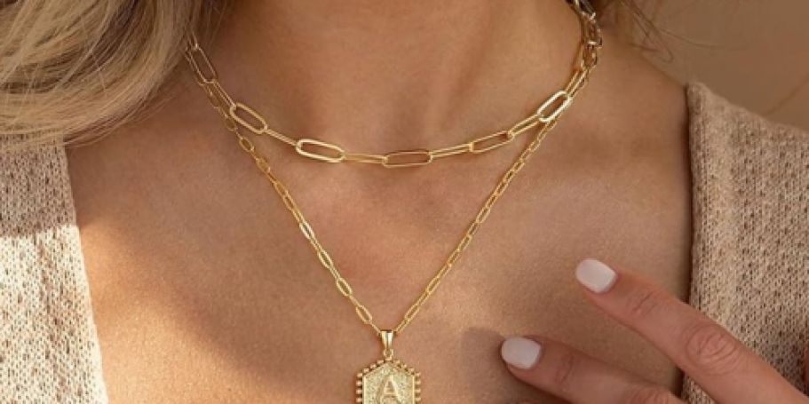 Initial Necklaces as Low as $3.99 on Amazon (Easter Basket Filler!)