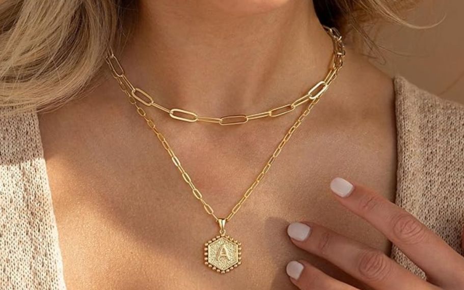 Initial Necklaces as Low as $3.99 on Amazon (Easter Basket Filler!)