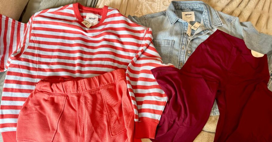 Best-Selling Aerie Clearance Clothes from $10.78 (Reg. $40)