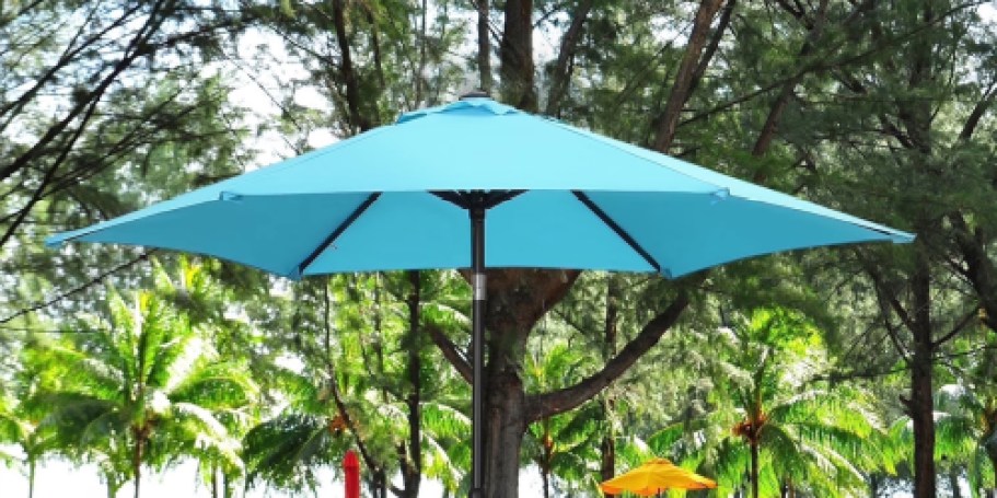 Tilting 9′ Patio Umbrella Just $29.99 on Walmart.com