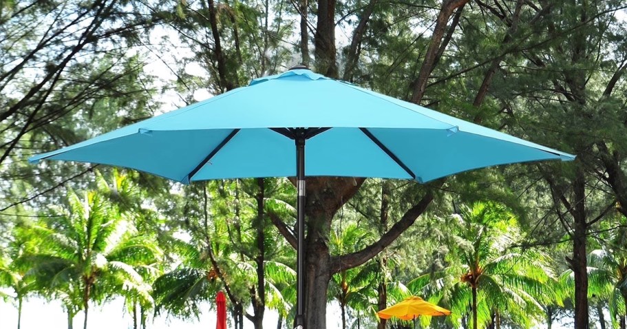 Tilting 9′ Patio Umbrella Just $29.99 on Walmart.com