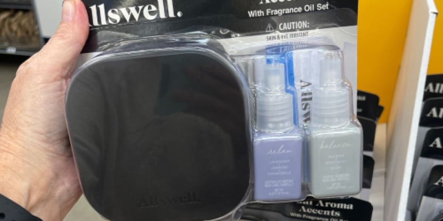 Allswell Scented Oil Diffuser Plug-In w/ 2 Refills ONLY $3.88 on Walmart.com