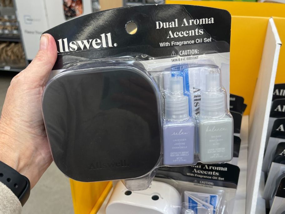 Allswell Scented Oil Diffuser Plug-In w/ 2 Refills ONLY $3.88 on Walmart.com