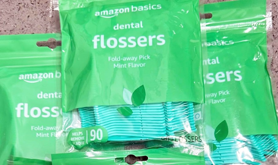 Amazon Basics Dental Flossers 540-Count Just $7.69 Shipped