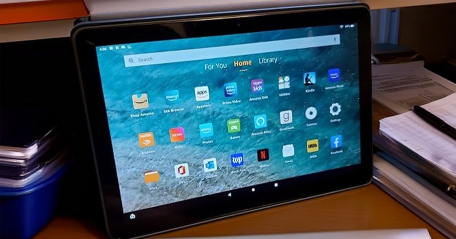 Amazon Fire HD Plus 10″ Tablet UNDER $53 Shipped for Prime Members