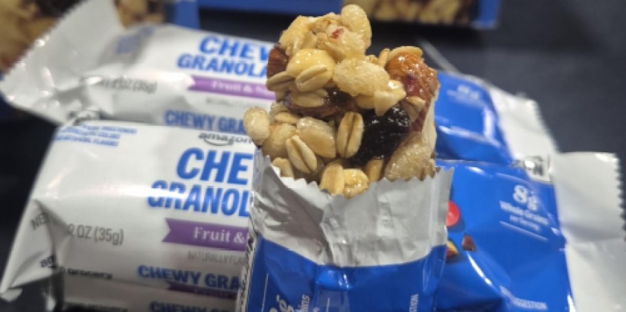 Amazon Grocery Chewy Granola Bars 6-Count Only $1.44 Shipped on Amazon