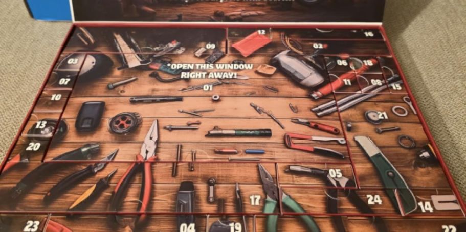 Tool Advent Calendar Just $9.99 on Amazon (Reg. $50)