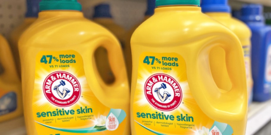 THREE Arm & Hammer Laundry Detergents Just $25.56 Shipped + Get $10 Amazon Credit