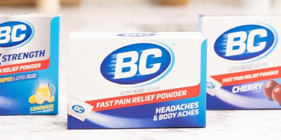 BC Powder Pain Reliever 50-Count Just $1.63 Shipped on Amazon (Reg. $8)