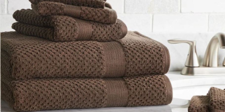 Bath Towel Sets from $10.61 on Walmart.com (Regularly $25)