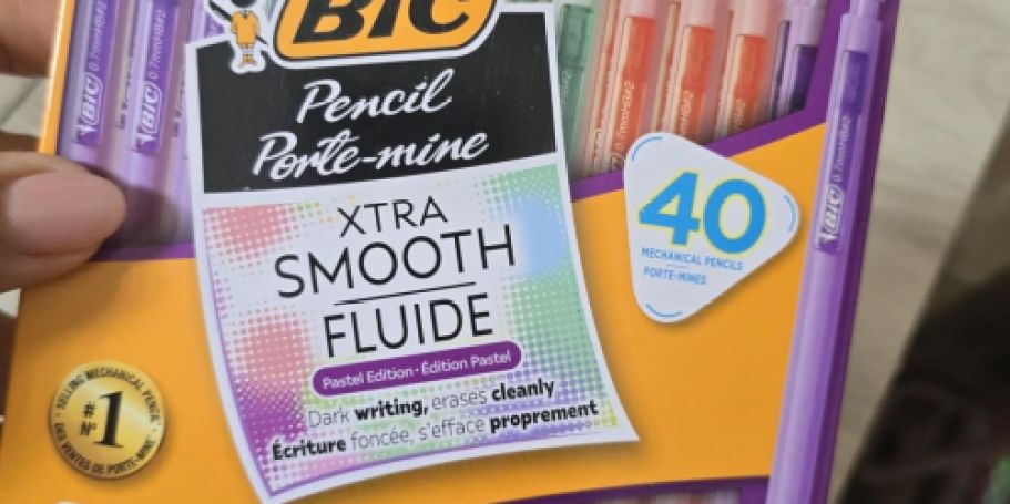 Amazon Has BIC Pastel Mechanical Pencils for Nearly 75% Off