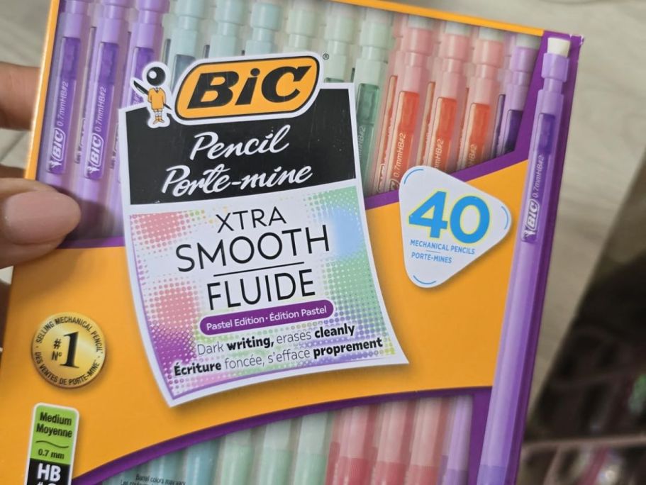 Grab 80 BIC Pastel Mechanical Pencils for Under $9 Shipped on Amazon