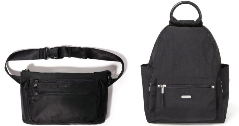 Stock images of two baggallini bags
