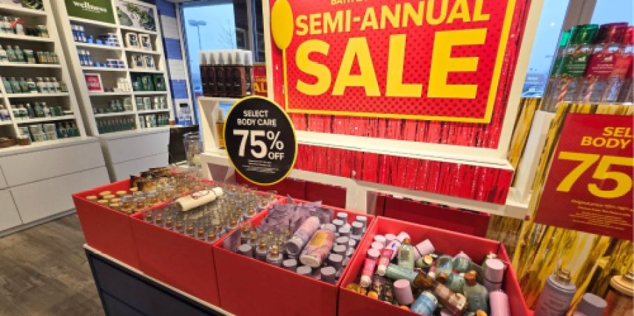 Bath & Body Works Semi-Annual Sale Extended | Hand Soap & Wallflowers Just $1.98