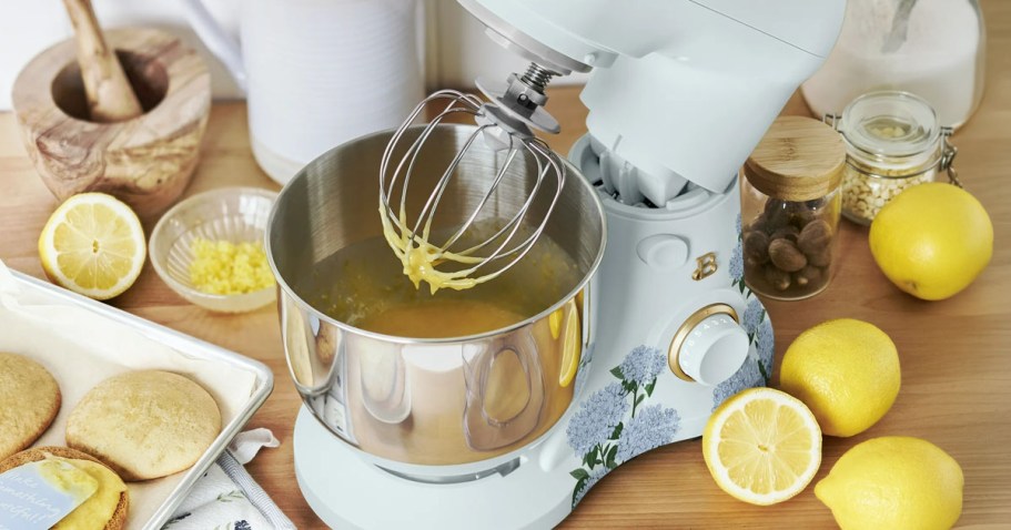 NEW Beautiful by Drew Barrymore Blue Hydrangea Appliances on Walmart.com